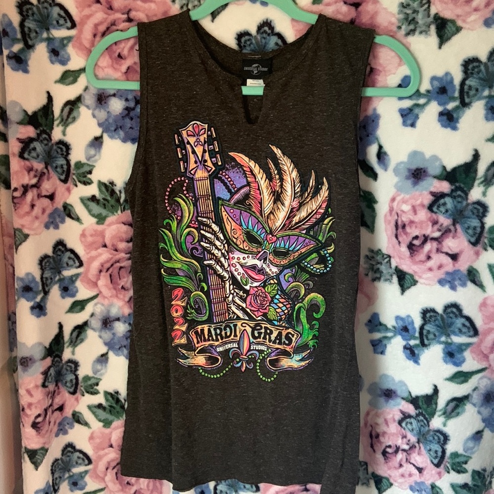 Mardi Gras tank